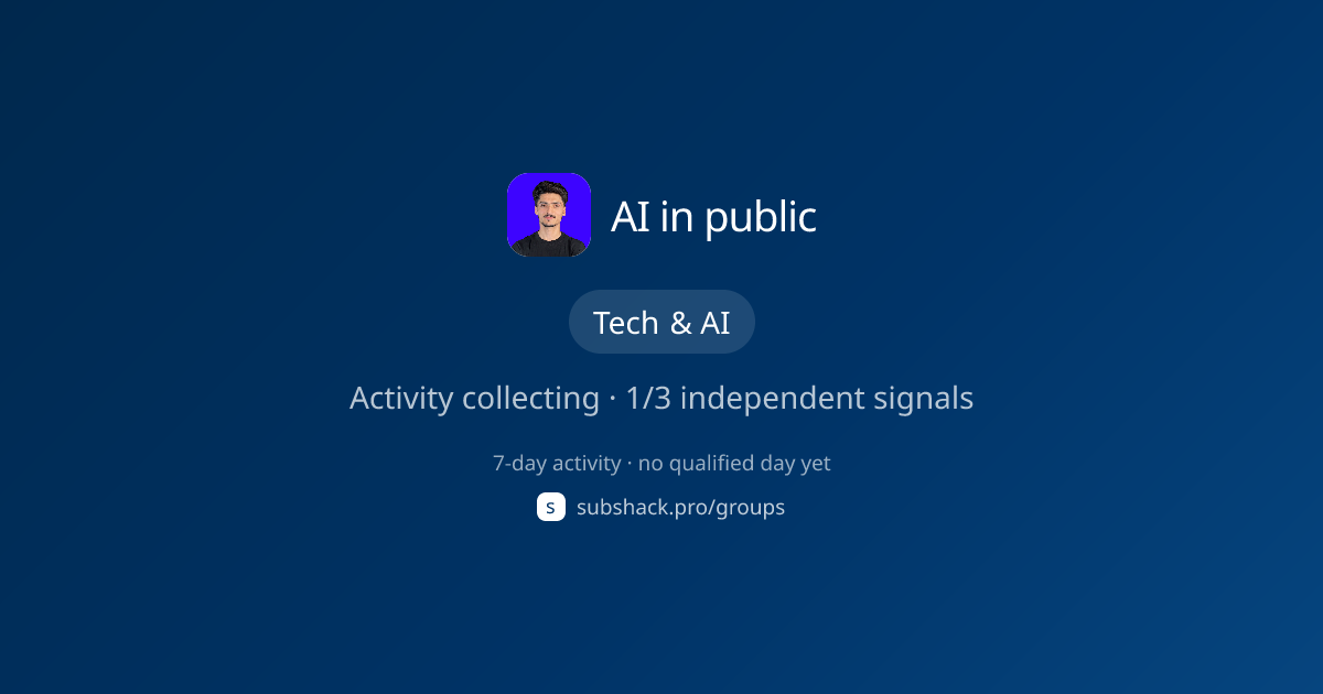 Share image for AI in public