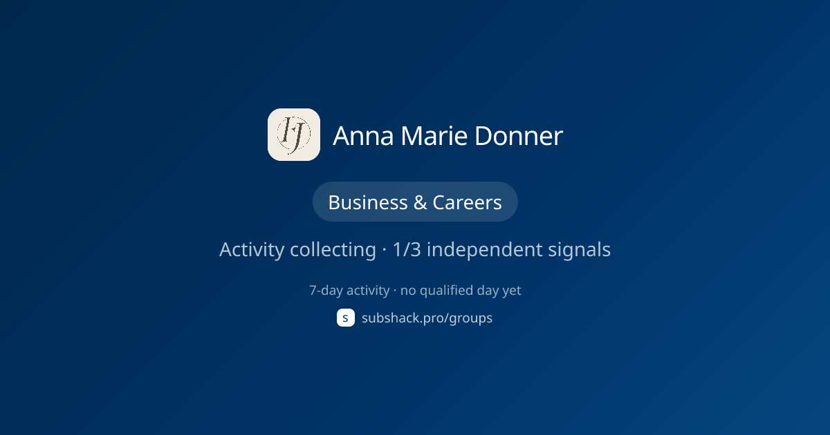 Share image for Anna Marie Donner
