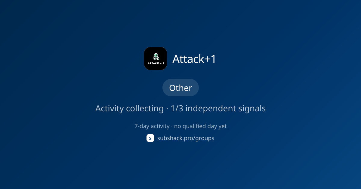 Share image for Attack+1