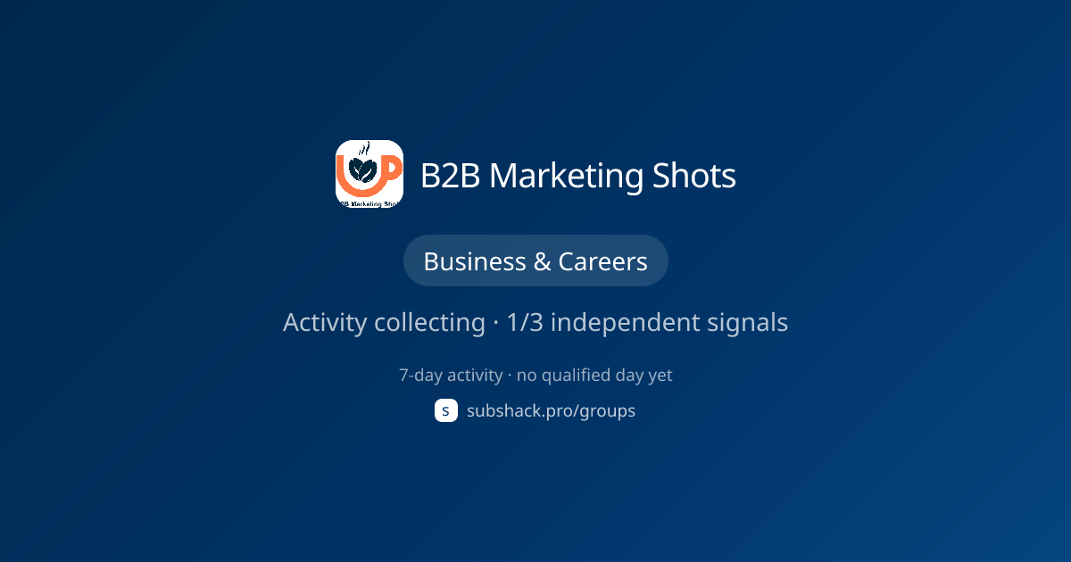 Share image for B2B Marketing Shots