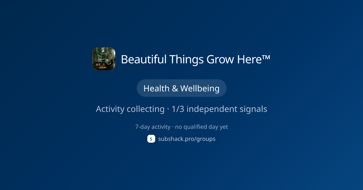 Share image for Beautiful Things Grow Here™