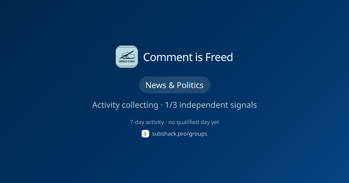 Share image for Comment is Freed