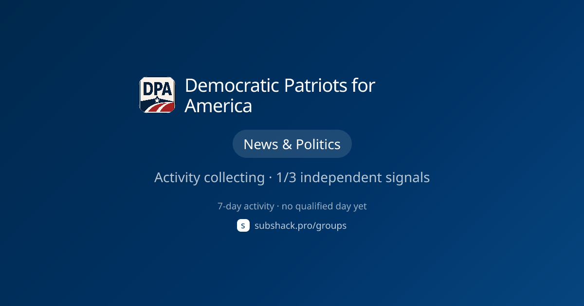 Share image for Democratic Patriots for America