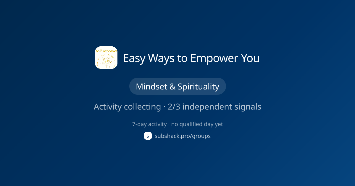 Share image for Easy Ways to Empower You