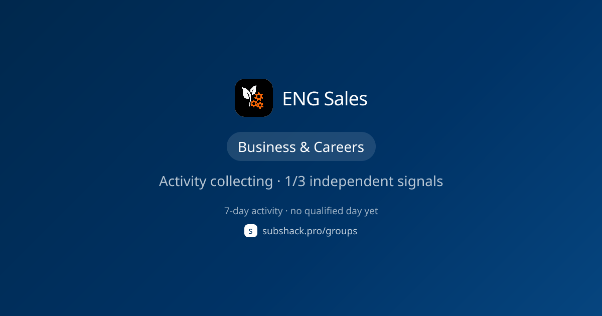 Share image for ENG Sales