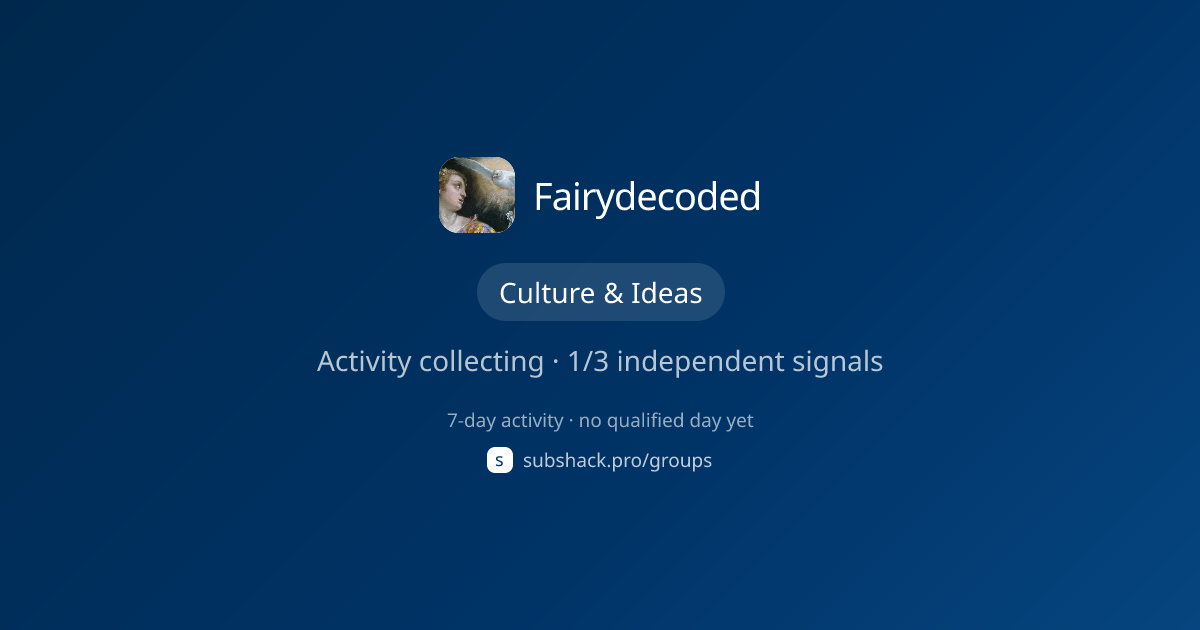 Share image for Fairydecoded