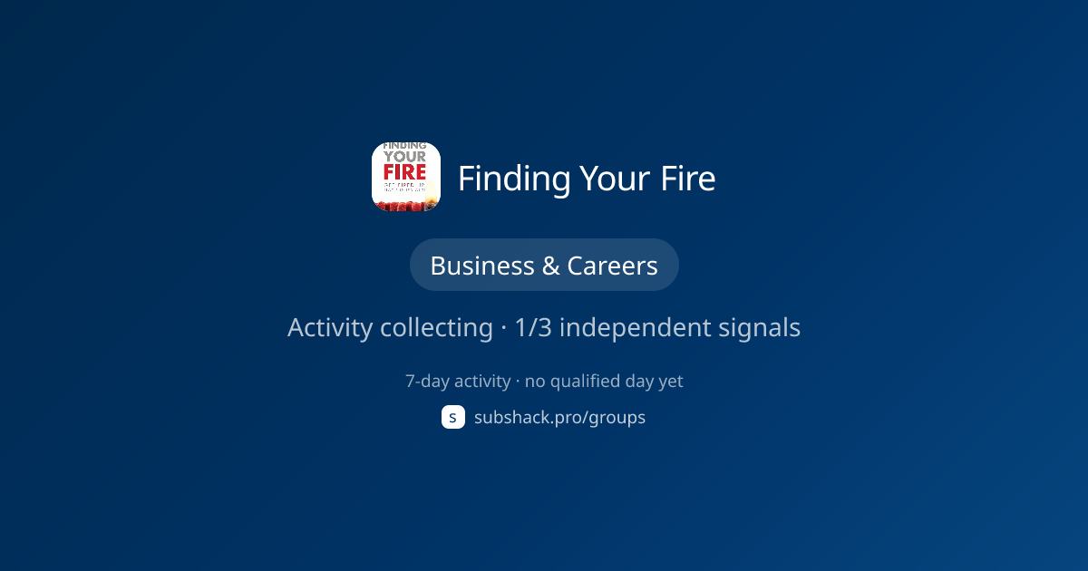 Share image for Finding Your Fire