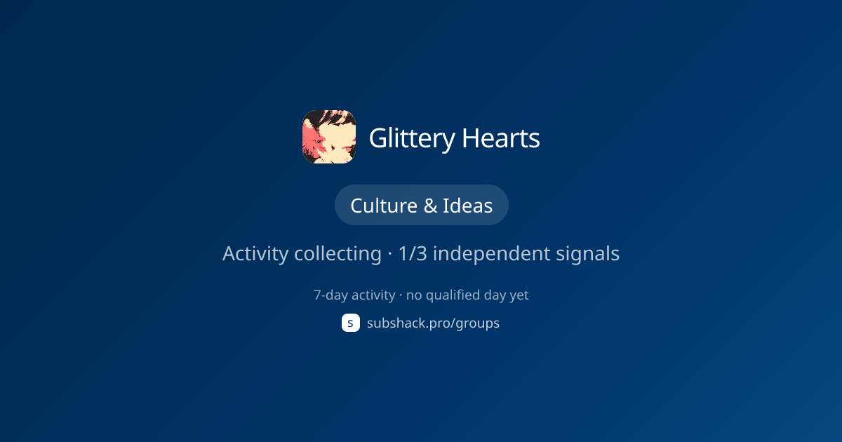 Share image for Glittery Hearts