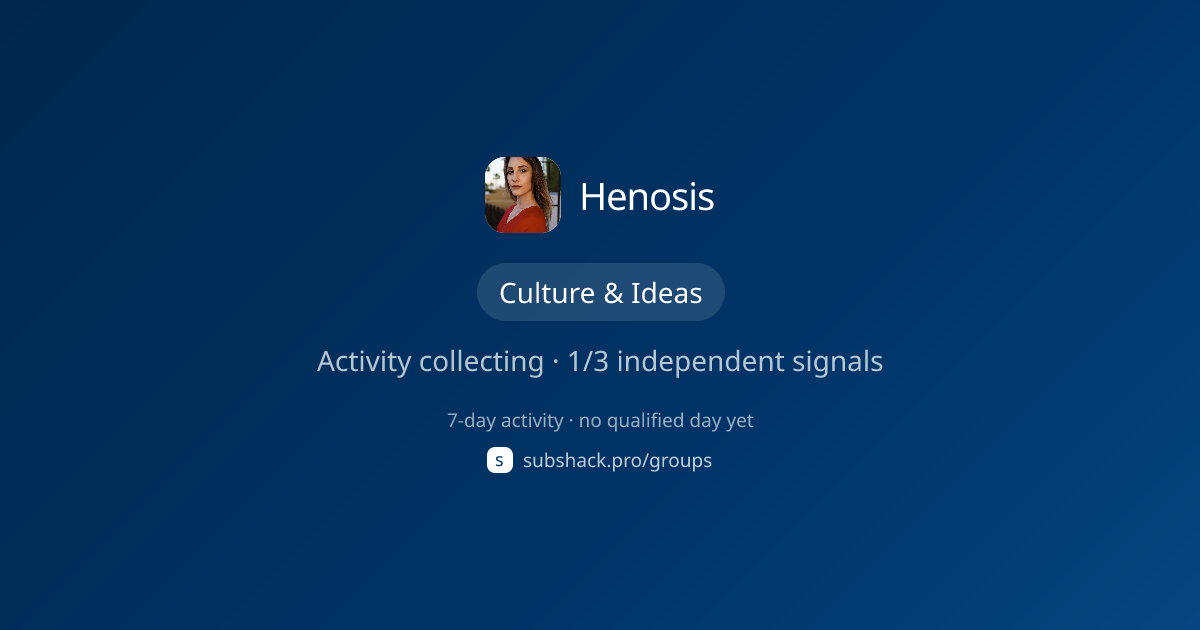 Share image for Henosis