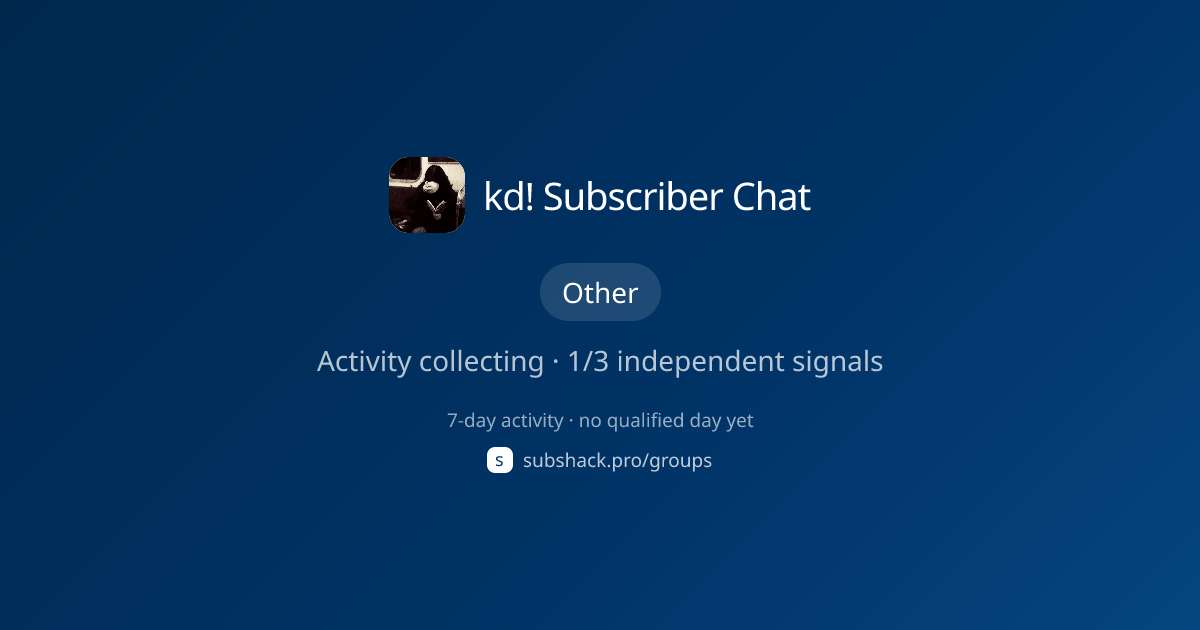 Share image for kd! Subscriber Chat
