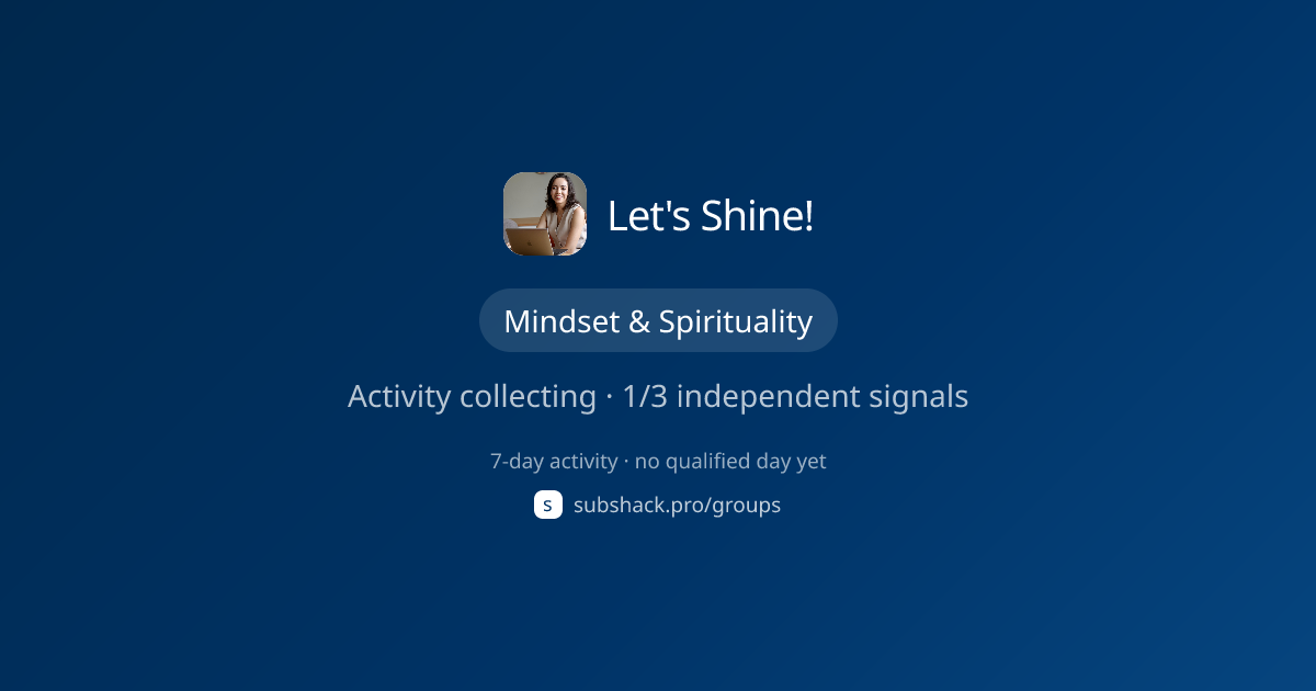 Share image for Let's Shine!