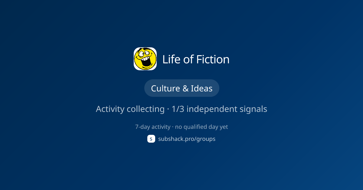 Share image for Life of Fiction