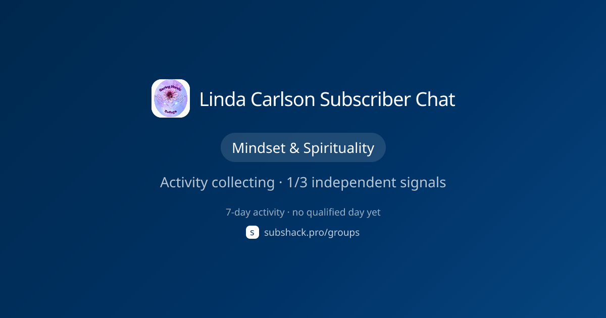 Share image for Linda Carlson Subscriber Chat