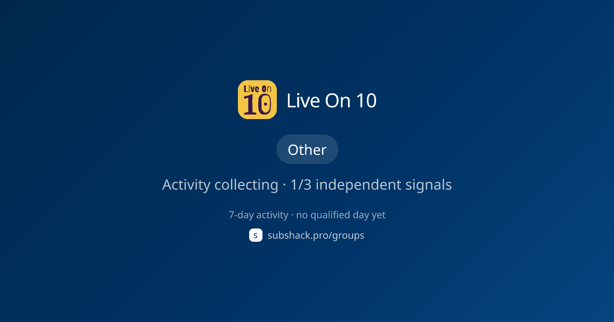 Share image for Live On 10