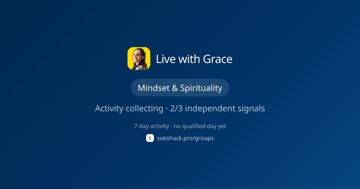Share image for Live with Grace