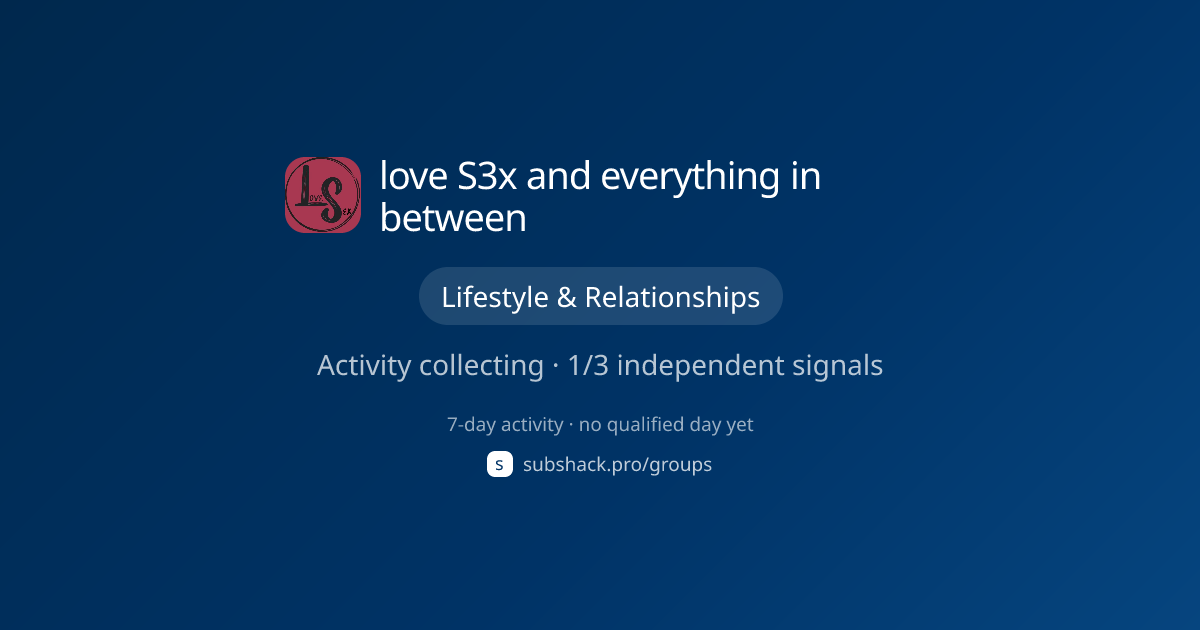 Share image for love S3x and everything in between