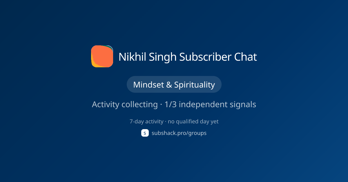 Share image for Nikhil Singh Subscriber Chat