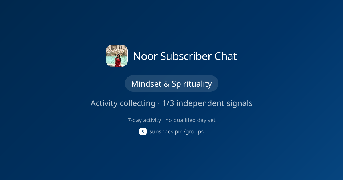Share image for Noor Subscriber Chat