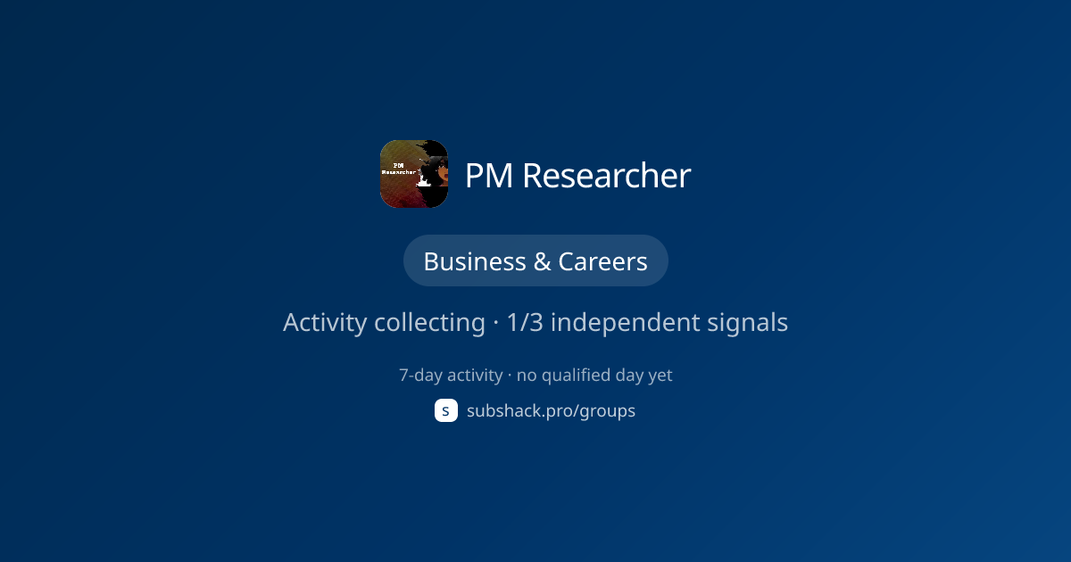 Share image for PM Researcher