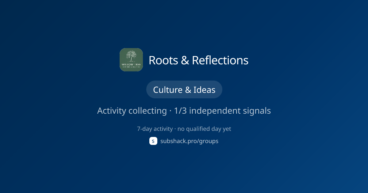Share image for Roots & Reflections