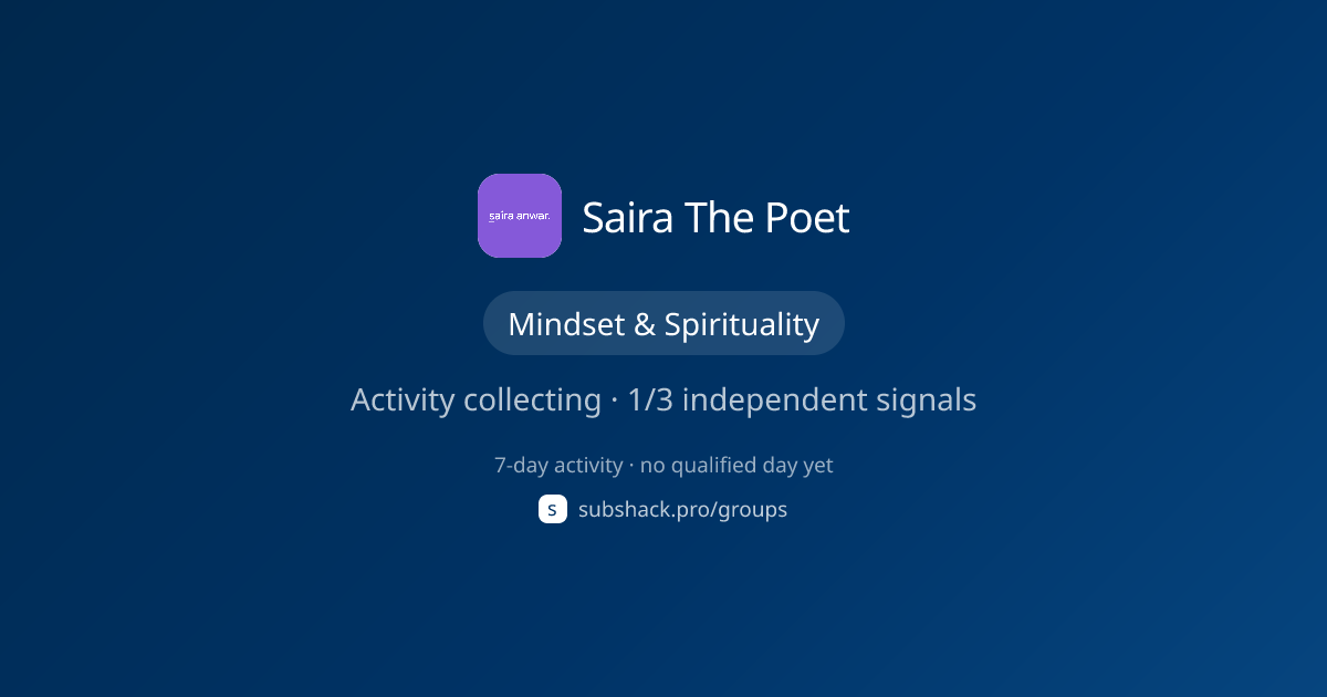 Share image for Saira The Poet