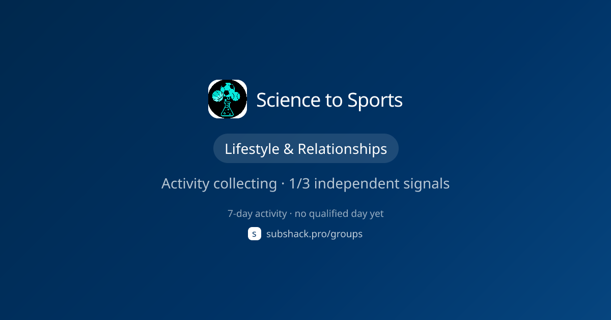 Share image for Science to Sports