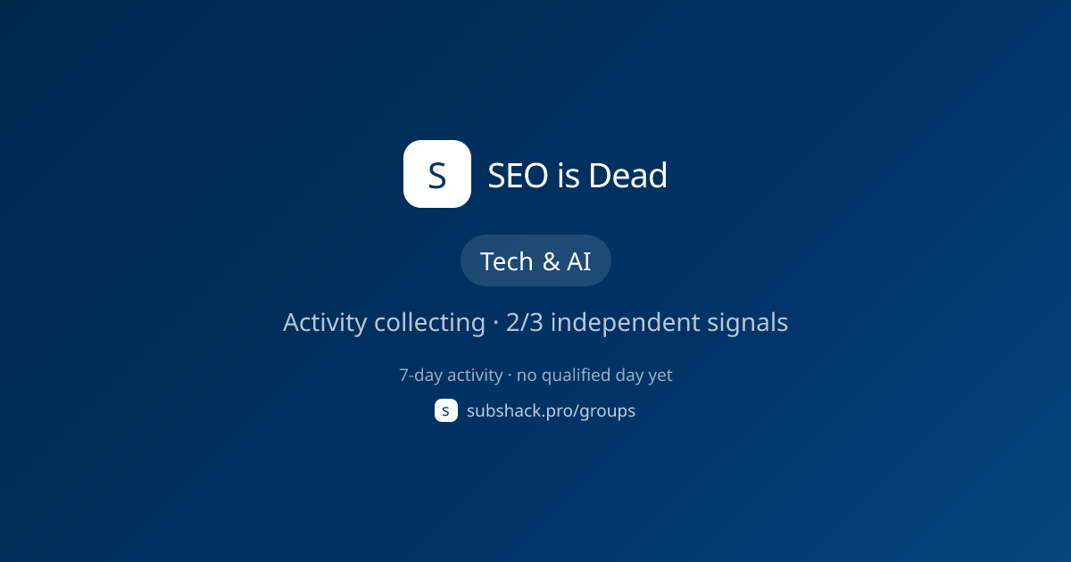Share image for SEO is Dead