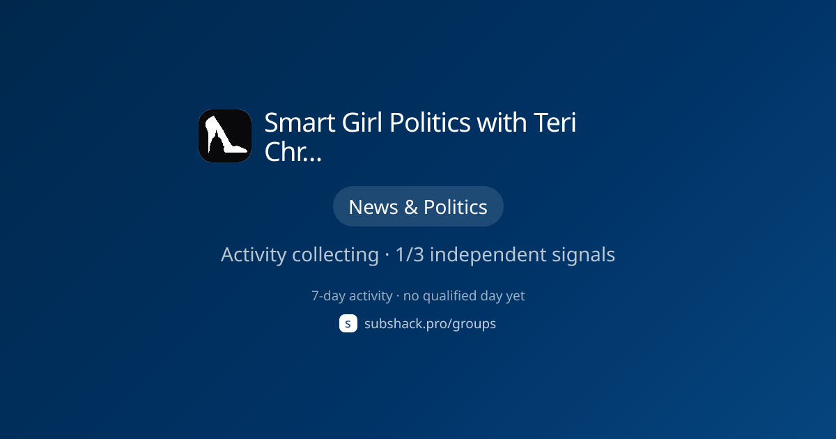 Share image for Smart Girl Politics with Teri Christoph