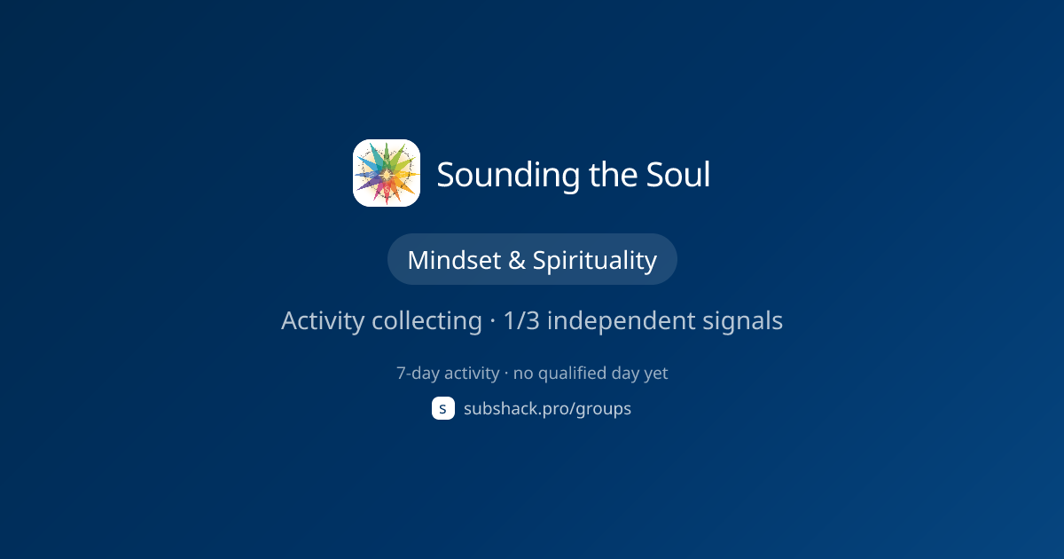 Share image for Sounding the Soul