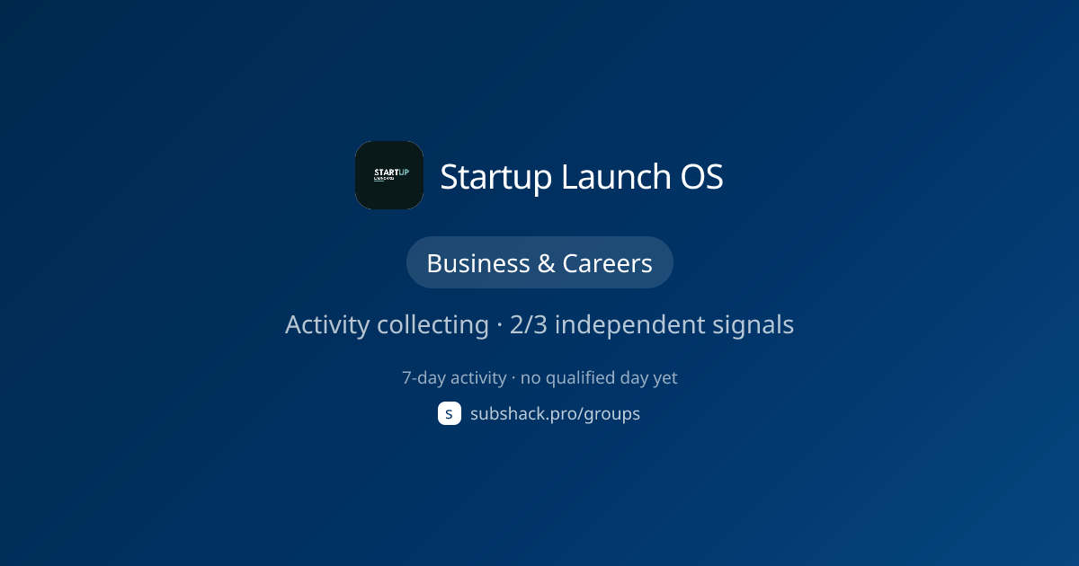 Share image for Startup Launch OS