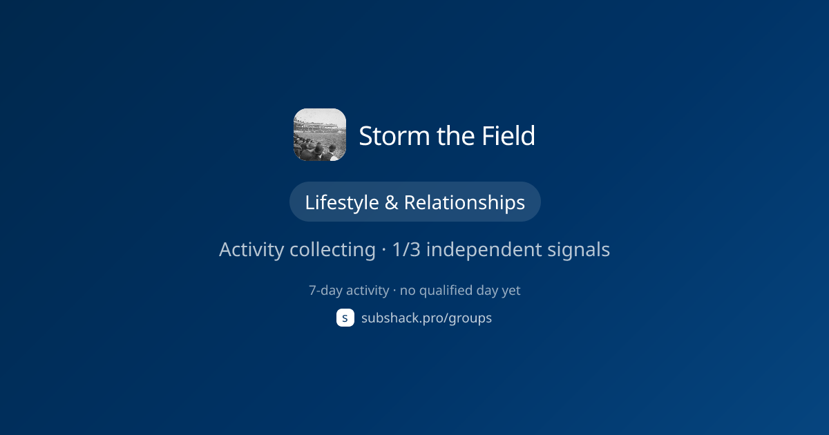 Share image for Storm the Field