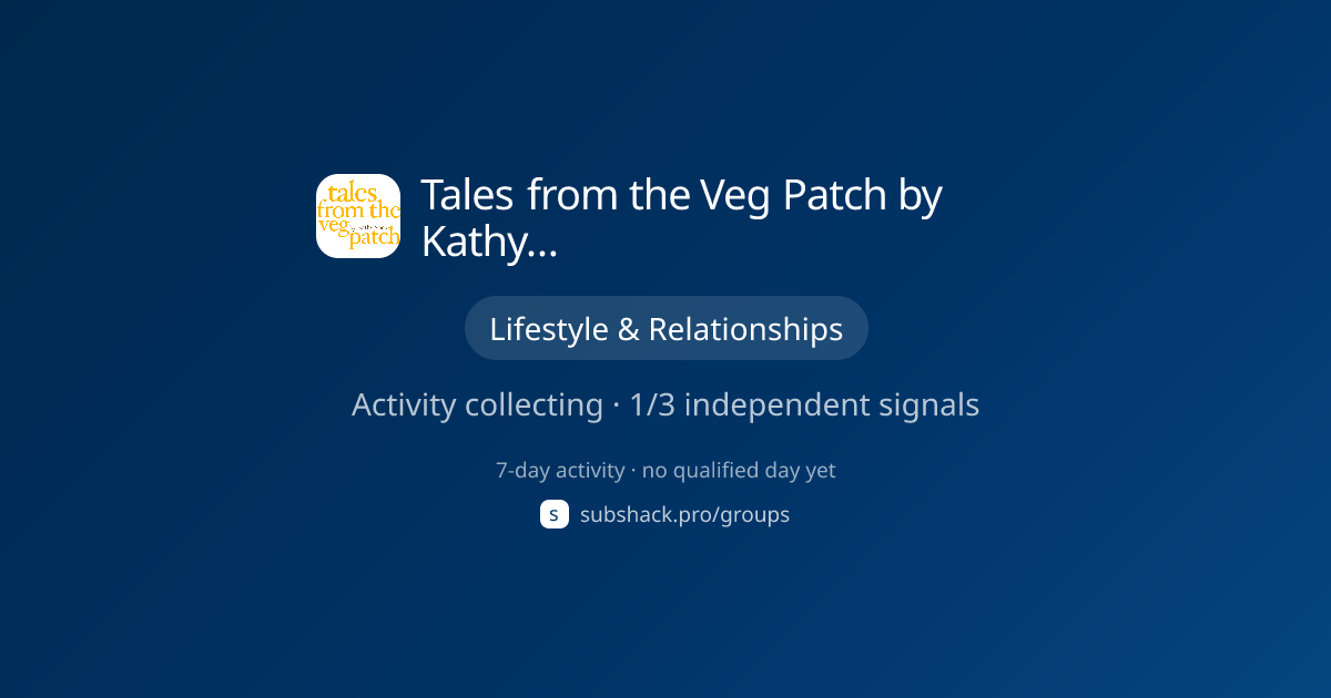 Share image for Tales from the Veg Patch by Kathy Slack