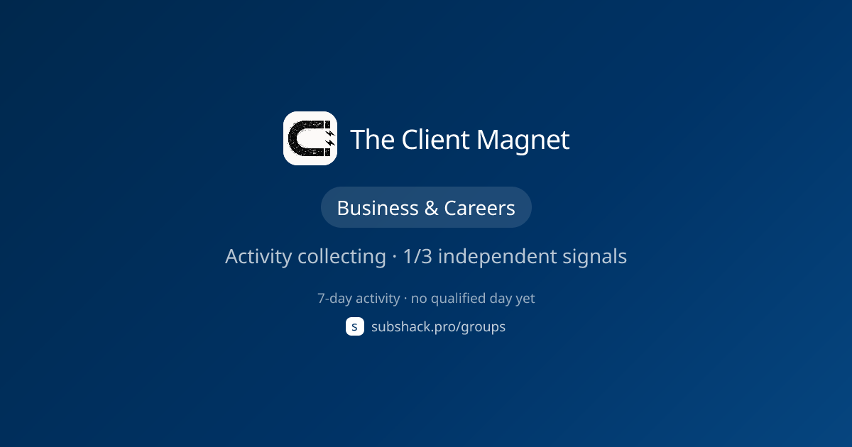 Share image for The Client Magnet