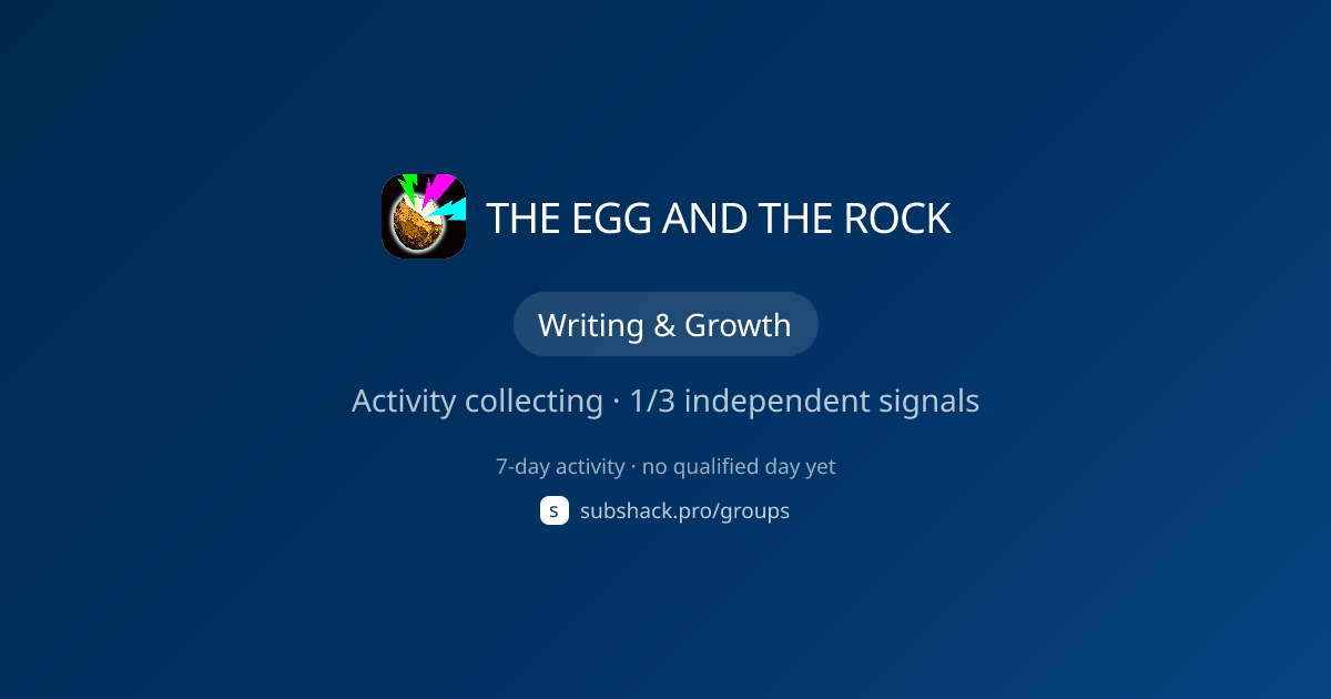 Share image for THE EGG AND THE ROCK