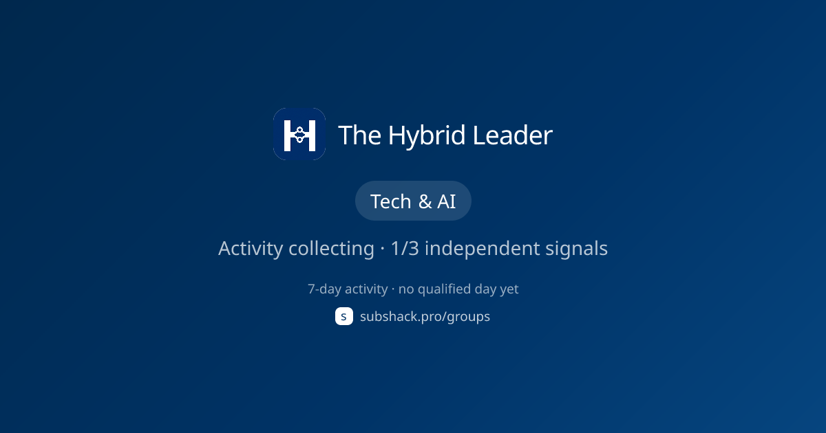 Share image for The Hybrid Leader