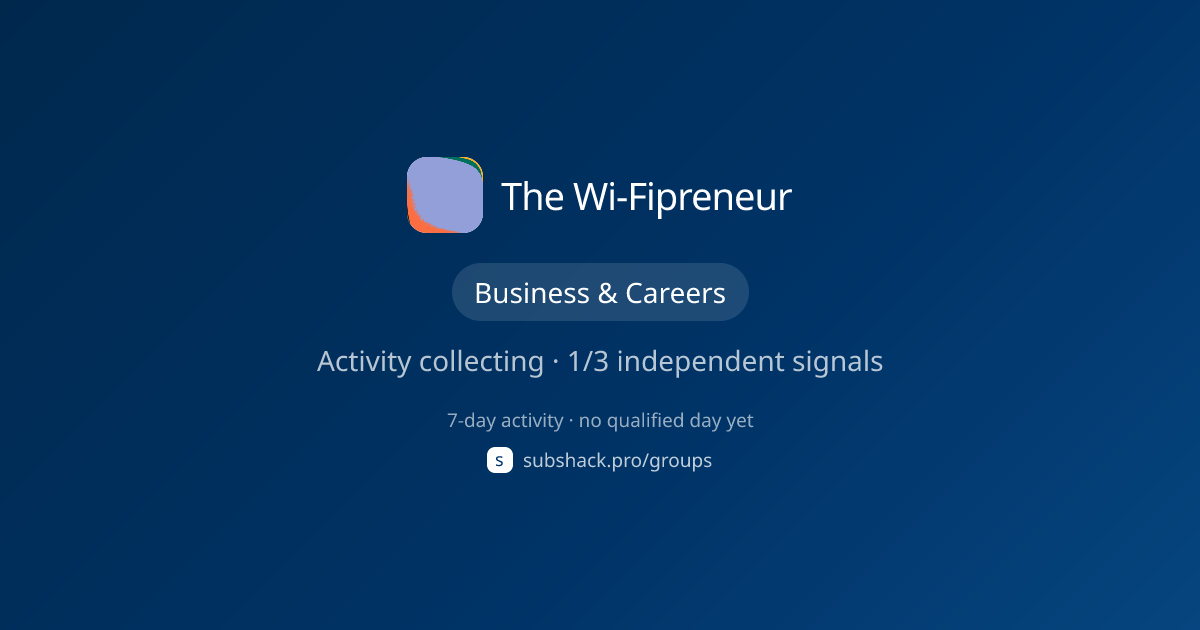 Share image for The Wi-Fipreneur