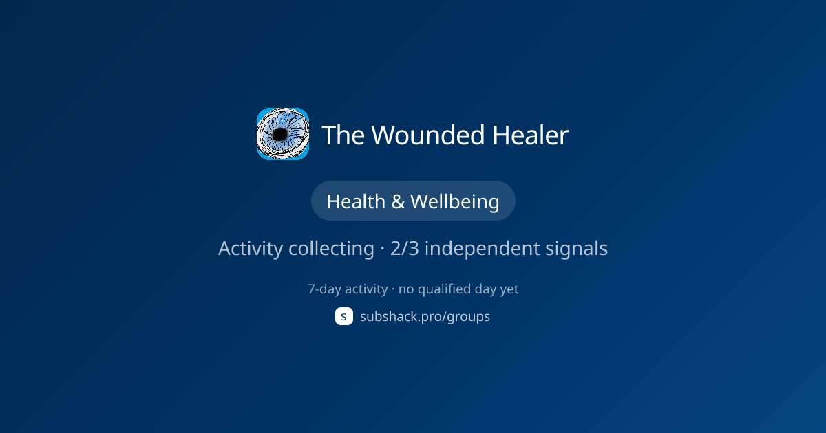 Share image for The Wounded Healer