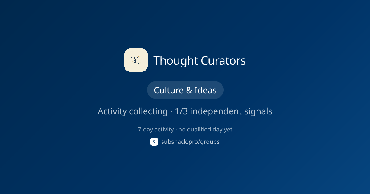 Share image for Thought Curators
