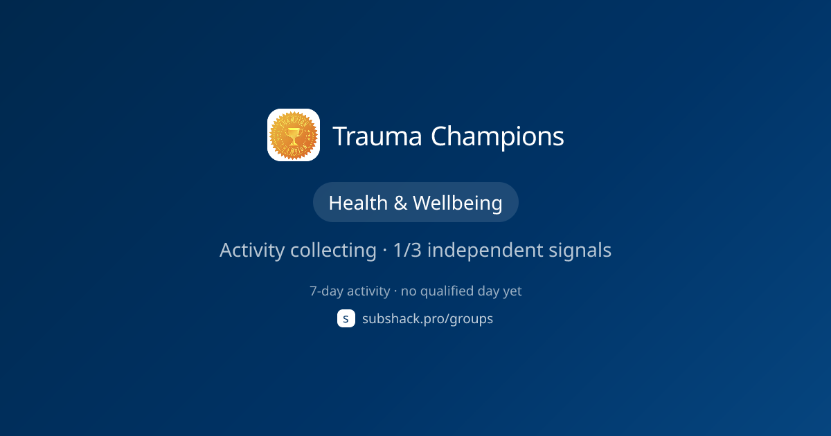 Share image for Trauma Champions