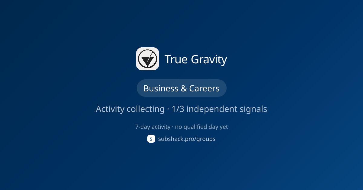 Share image for True Gravity