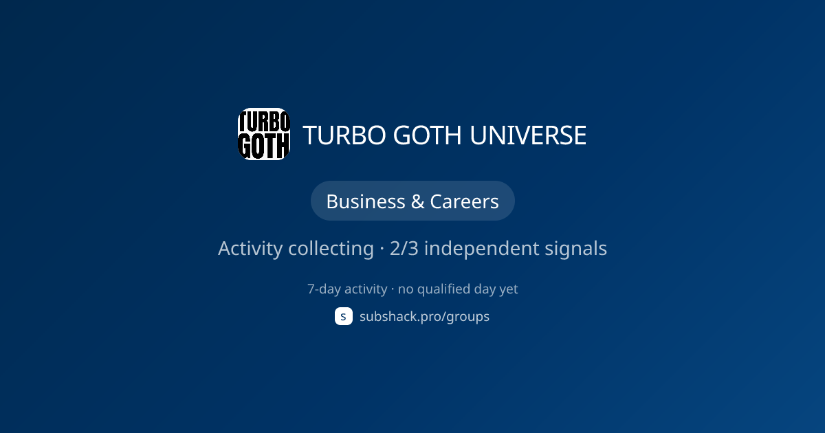 Share image for TURBO GOTH UNIVERSE