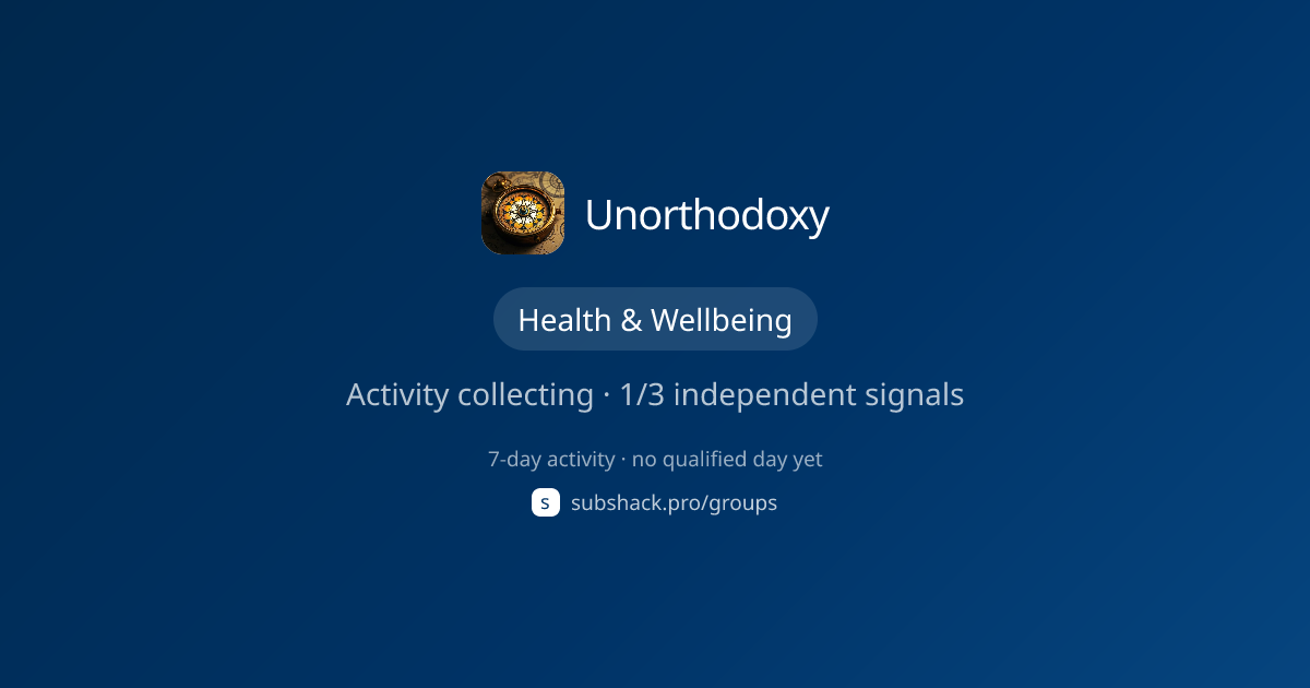 Share image for Unorthodoxy