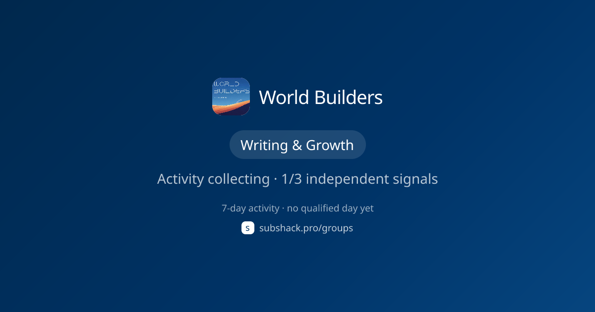 Share image for World Builders
